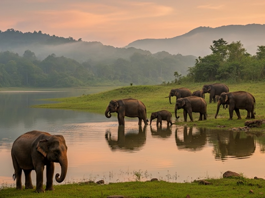 taxi for thekkady tour