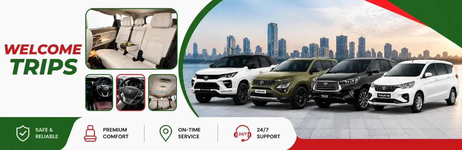 Shri Cabs Kerala taxi, airport transfer and Tempo Traveller services