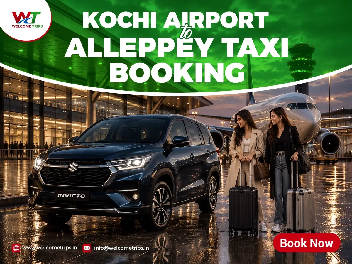 Book Kochi Airport to Thekkady Taxi